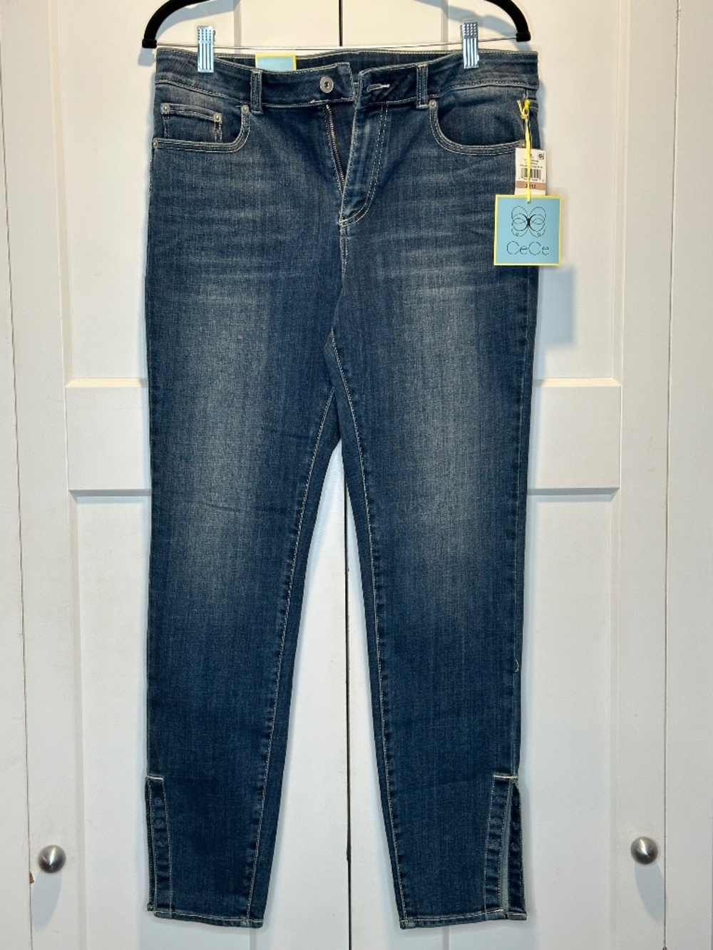 Cece 31/12 Classic Skinny Jeans True Blue NWT